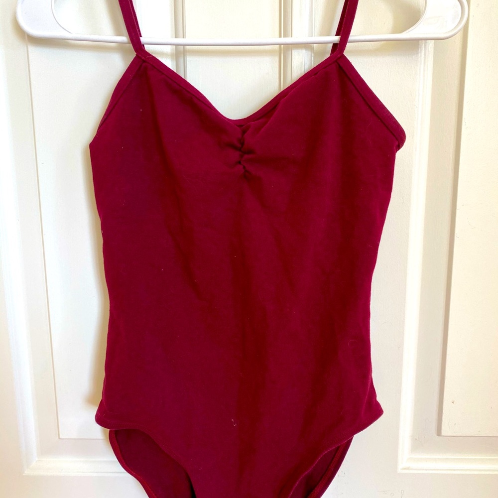capezio cotton camisole dance leotard